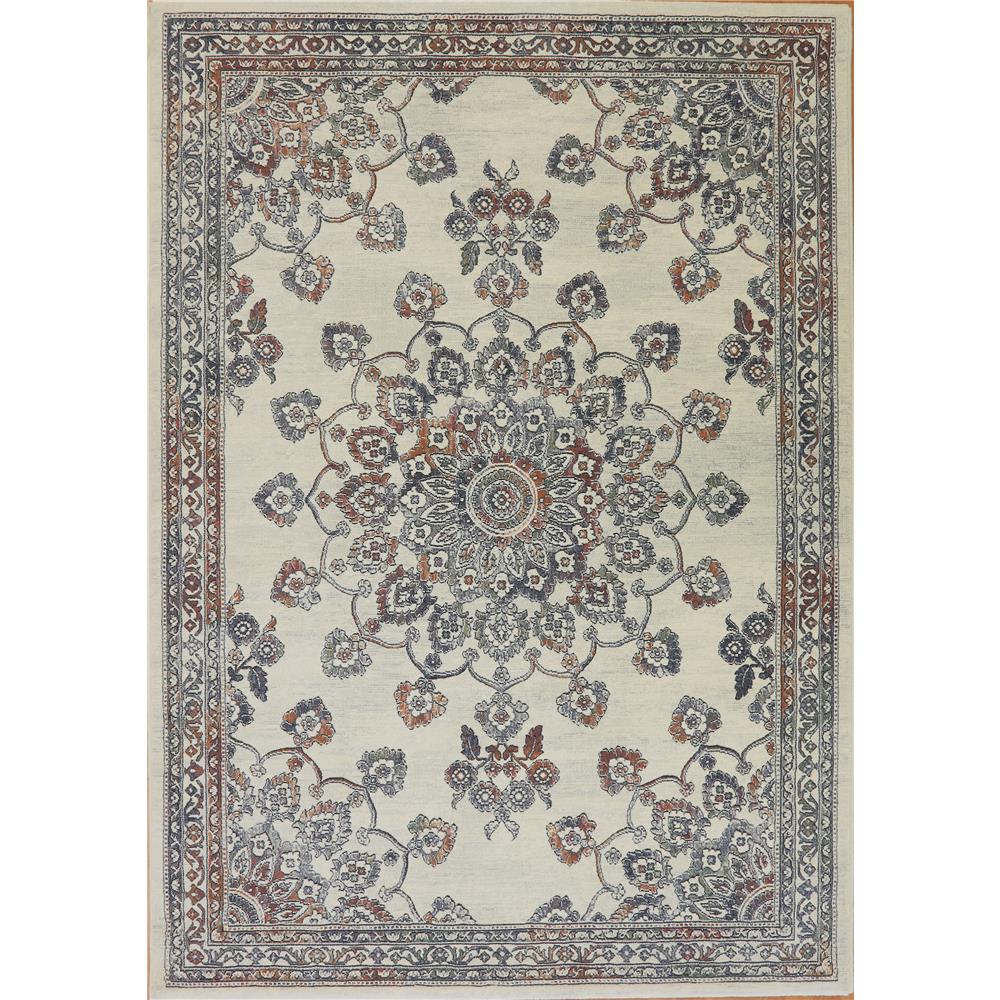 Dynamic Rugs 63420-7626 Imperial 6.7 Ft. X 9.6 Ft. Rectangle Rug in Ivory/Multi
